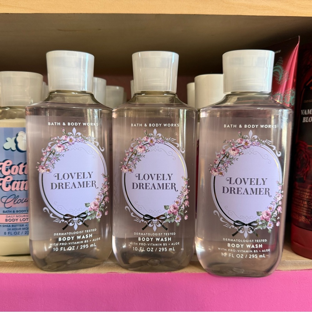 3 Bath & Body Works Lovely Dreamer Body Wash - Lavender Pink